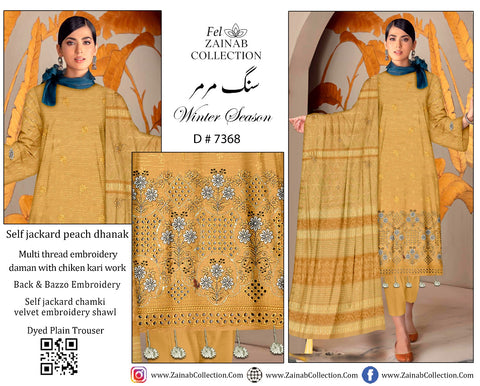 Fel Zainab Collection Winter Season