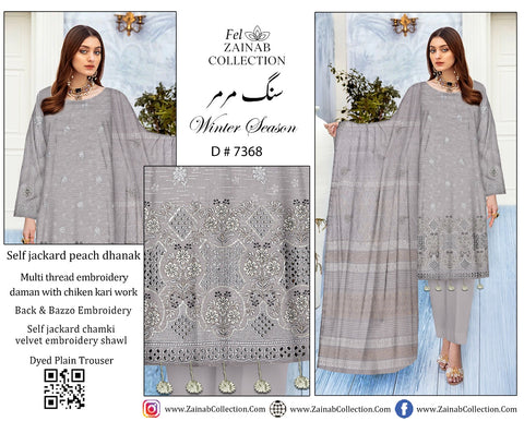 Fel Zainab Collection Winter Season