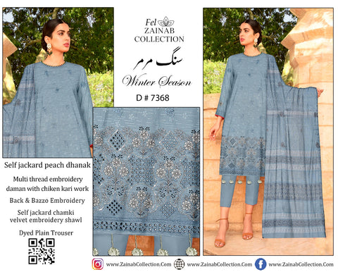 Fel Zainab Collection Winter Season