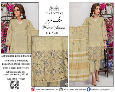 Fel Zainab Collection Winter Season