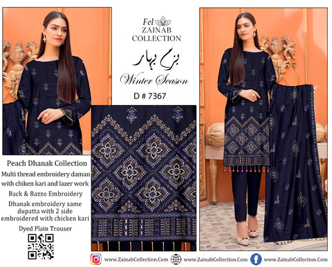 Fel Zainab Collection Winter Season