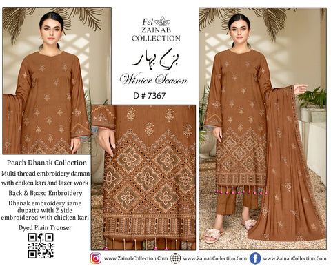 Fel Zainab Collection Winter Season