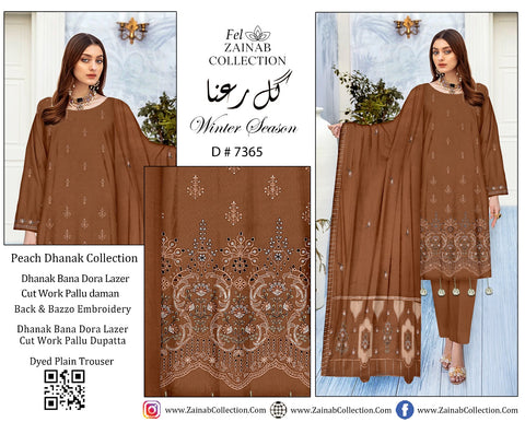 Fel Zainab Collection Winter Season