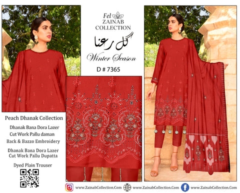 Fel Zainab Collection Winter Season