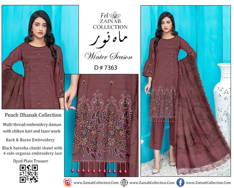 Fel Zainab Collection Winter Season
